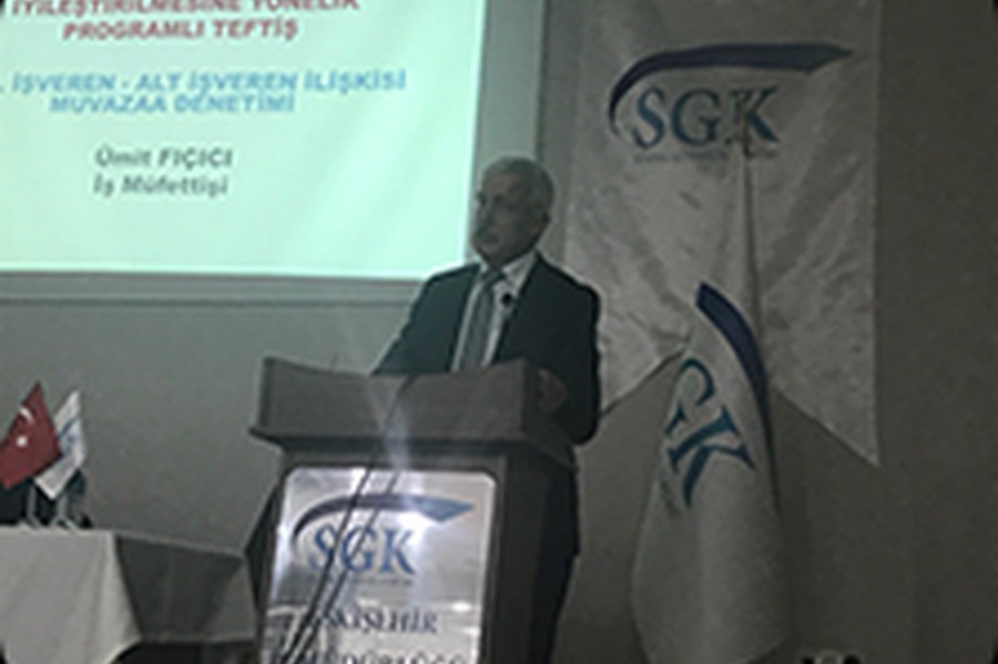 Çalışma Ortam ve Koşullarının İyileştirilmesine Yönelik Bilgilendirme Toplantısı Gerçekleşti